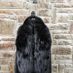 Black Fox Scarf, 48"
