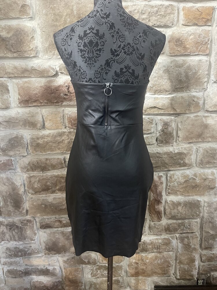 Free People Black Simple Party Mini Dress, Size 10