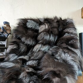 Silver Fox Sections Blanket
