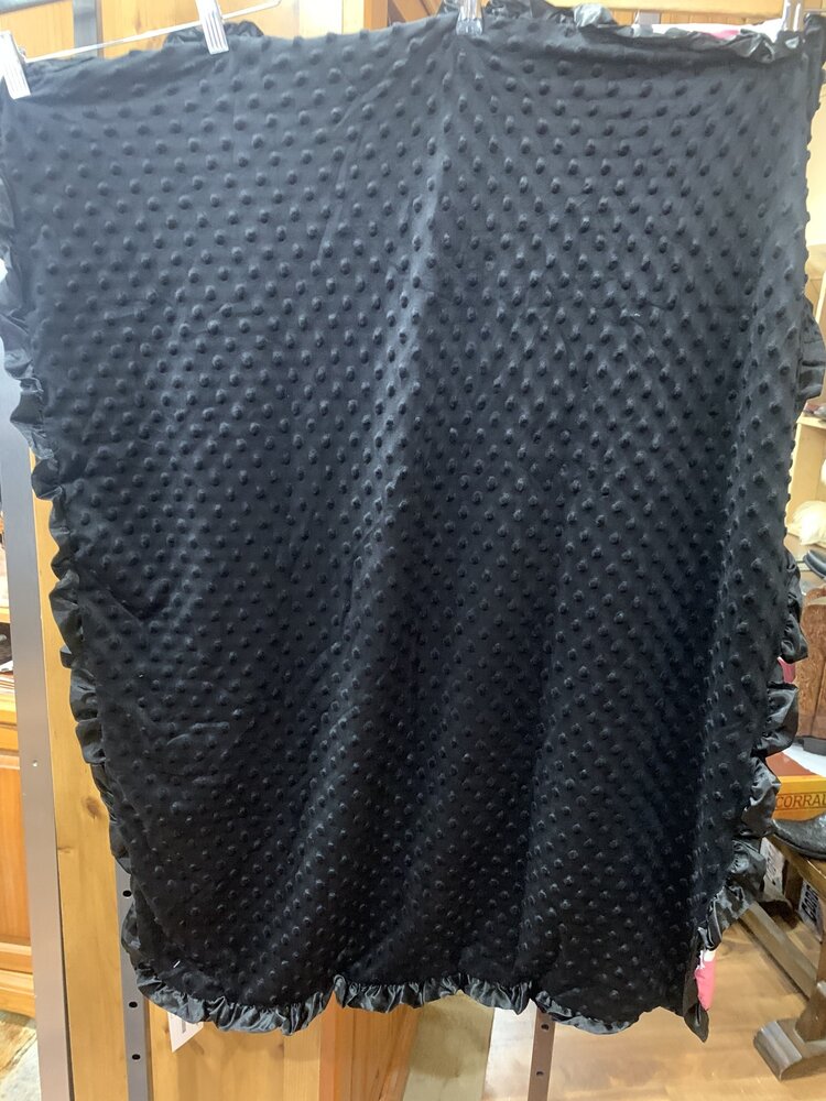 Pink Leopard Print Reversible Blanket