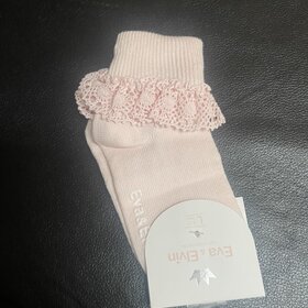 Pink Classic Frill Anklets