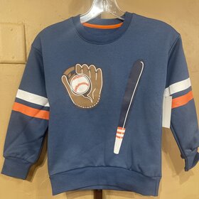 Blue Baseball  Sweatshirt