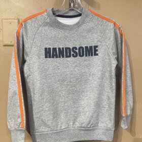 Gray Handsome Sweatshirt, Size 8