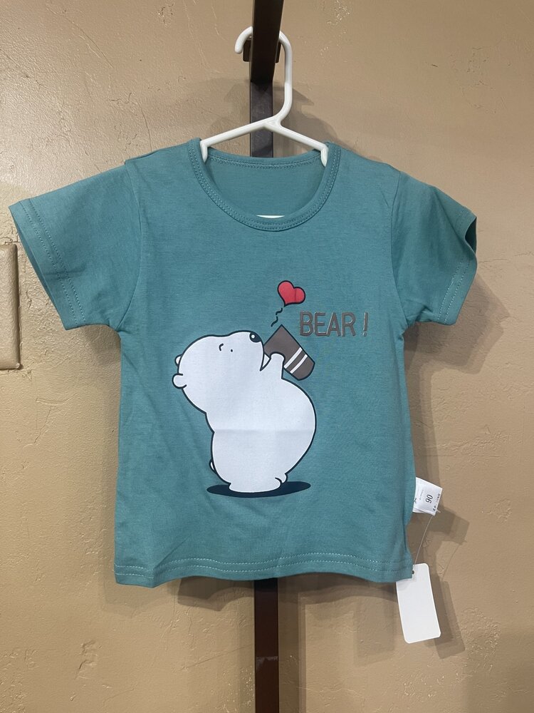 Teal Bear T-Shirt