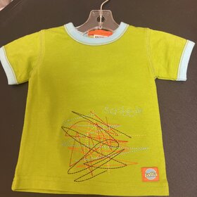 Green Scribble T-shirt, 6M