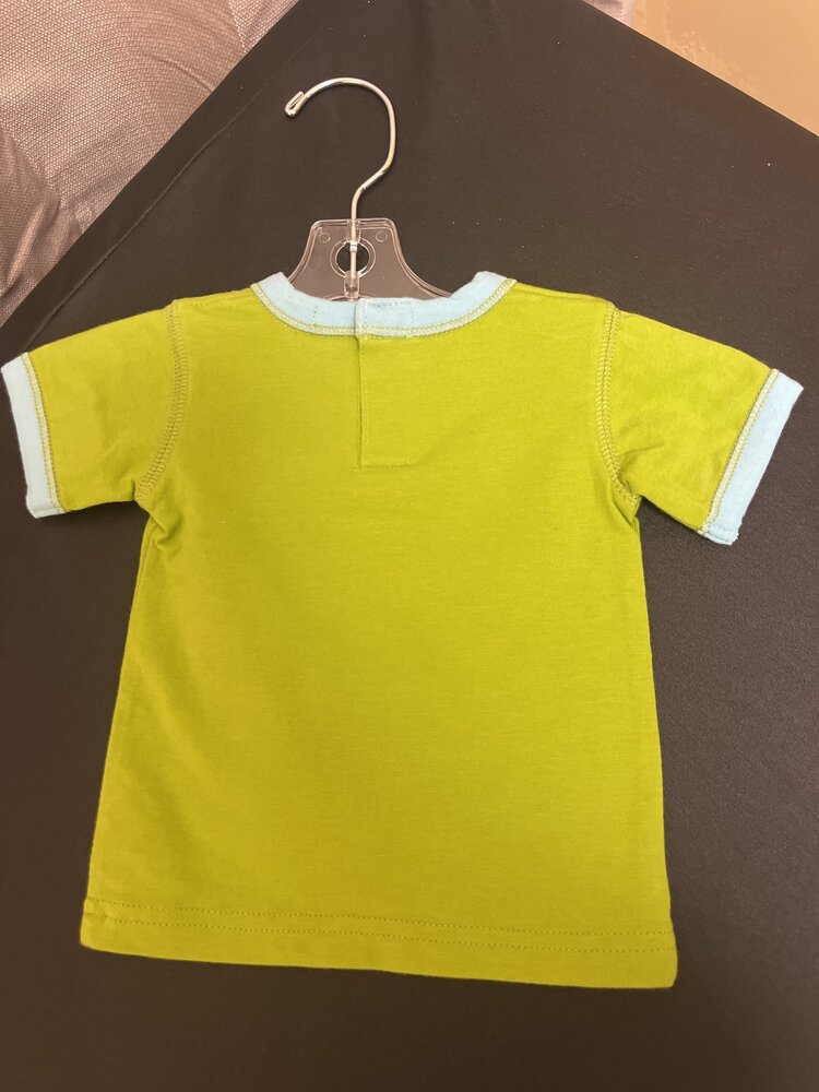 Green Scribble T-shirt, 6M