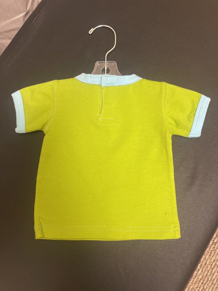 Green Fish T-shirt,  Size 6M