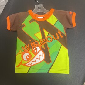 Green & Brown  Wipe Out T-shirt