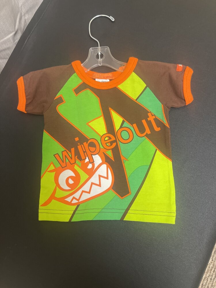 Green & Brown  Wipe Out T-shirt