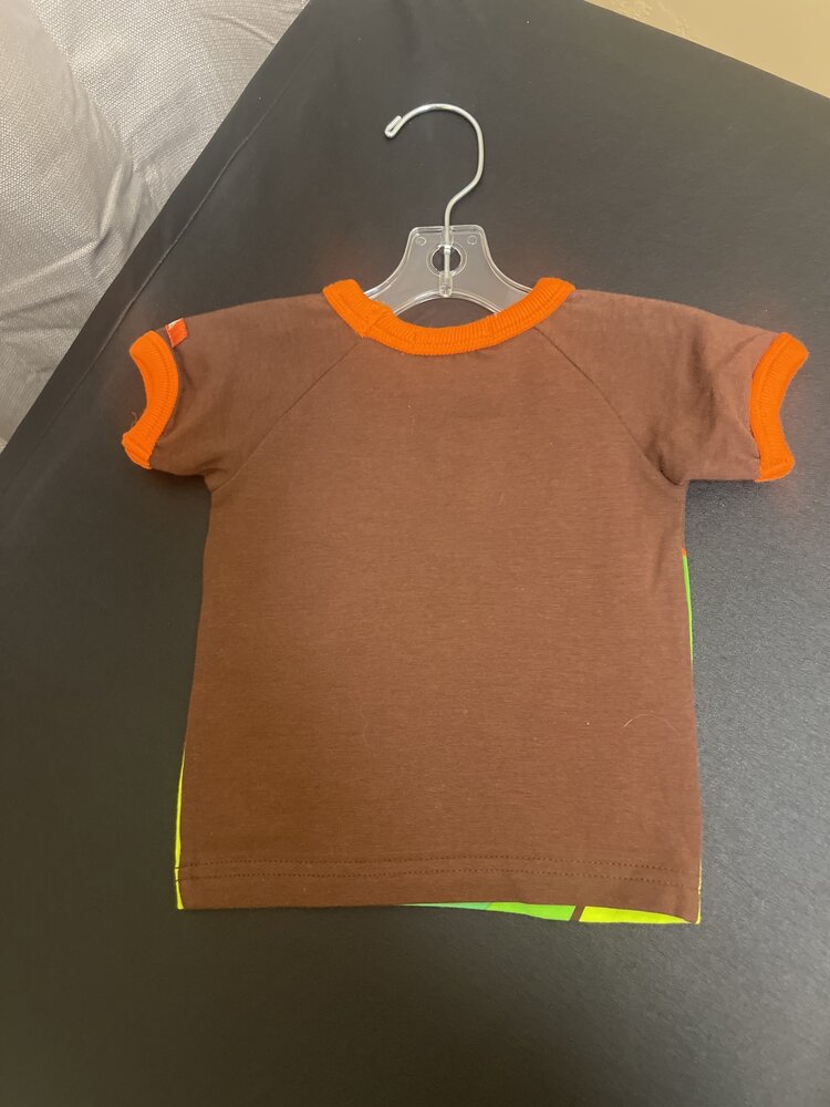 Green & Brown  Wipe Out T-shirt