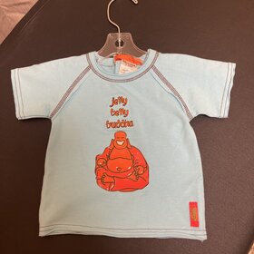 Blue Jelly Belly Buddha T-shirt