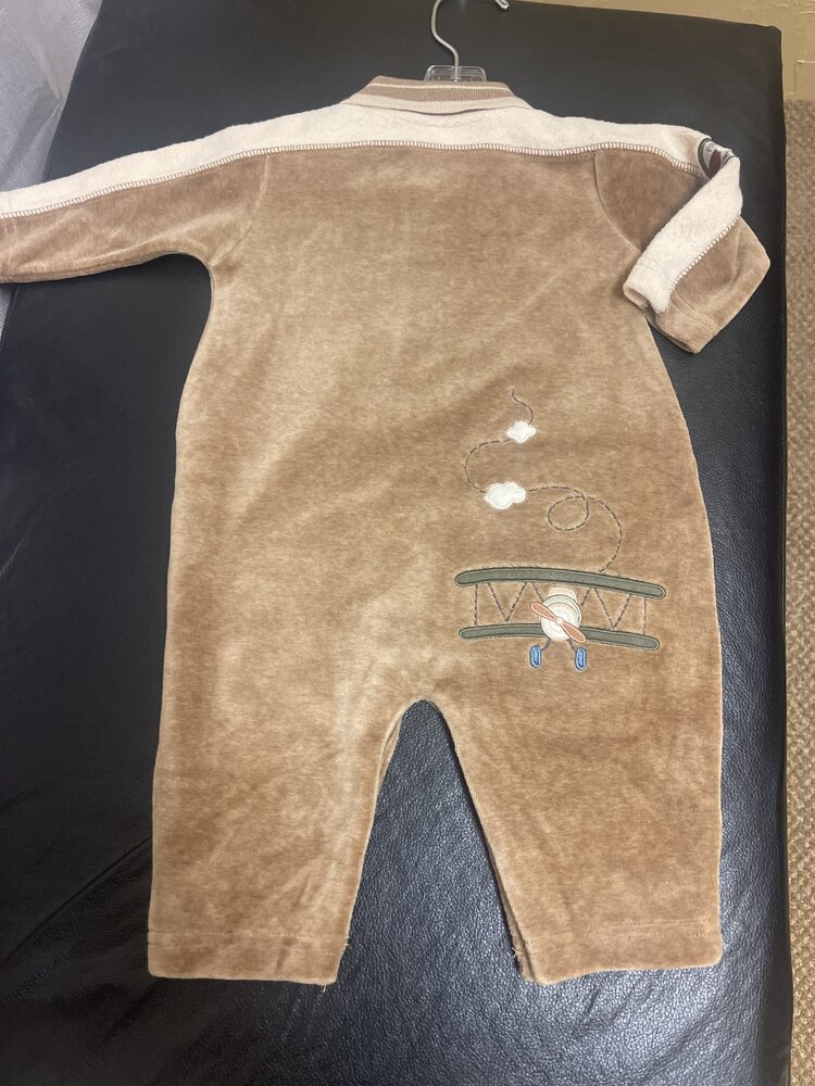 Brown Aviator Coverall, Size 3M