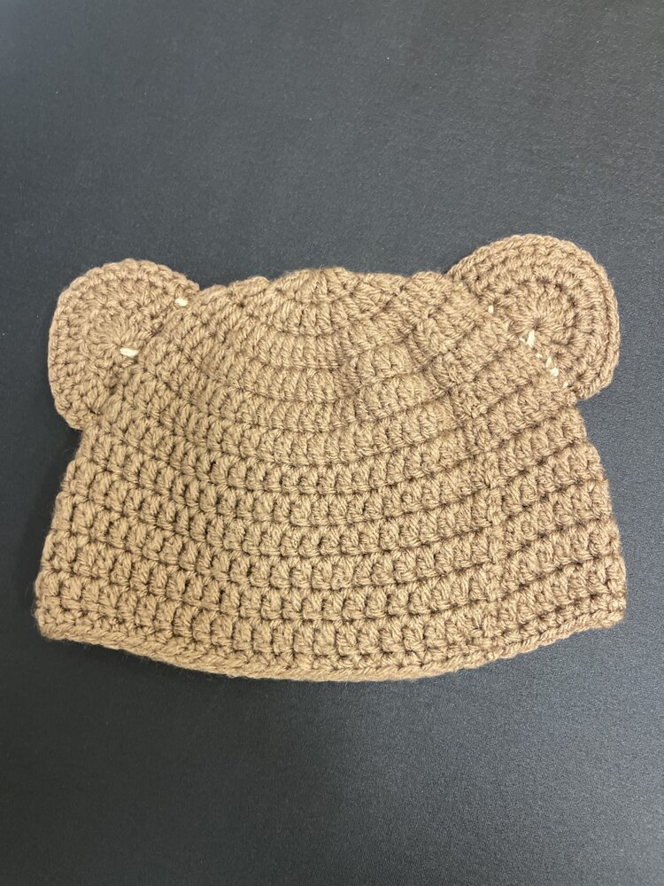 Brown Monkey Hat, Infant-Toddler