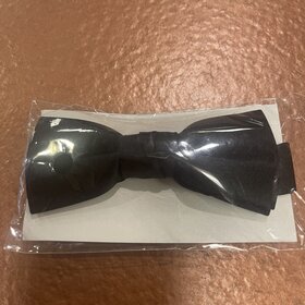 Black Kids Adjustable Bow Tie