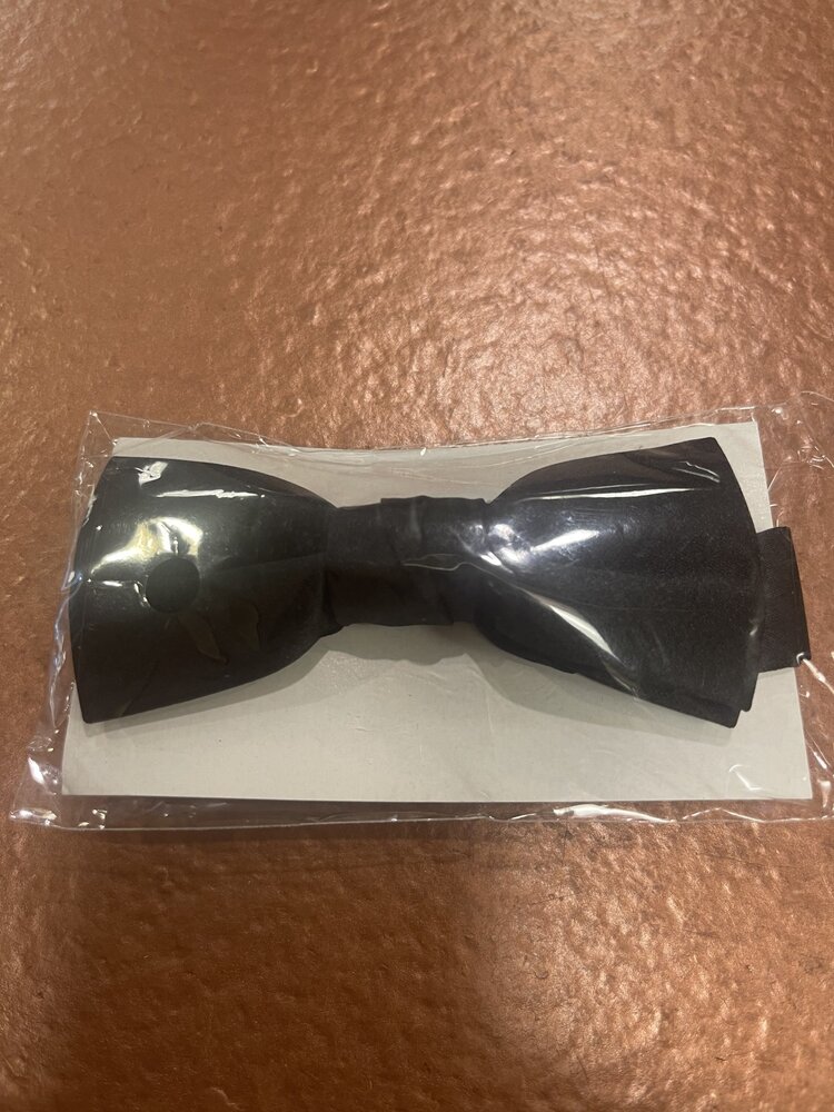 Black Kids Adjustable Bow Tie