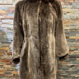 Reckmeyer's Phantom Dyed Sheared Beaver Parka, Size L