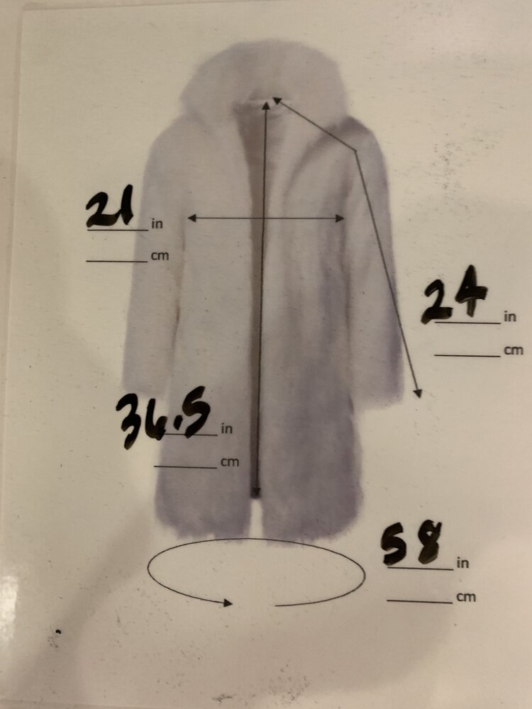 Reckmeyer's Phantom Dyed Sheared Beaver Parka, Size L