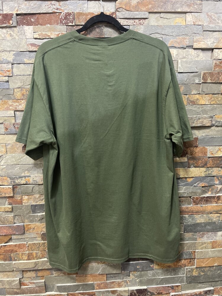 Olive Green Big Papa T-shirt