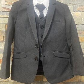 Black 5 Piece Childrens Suit