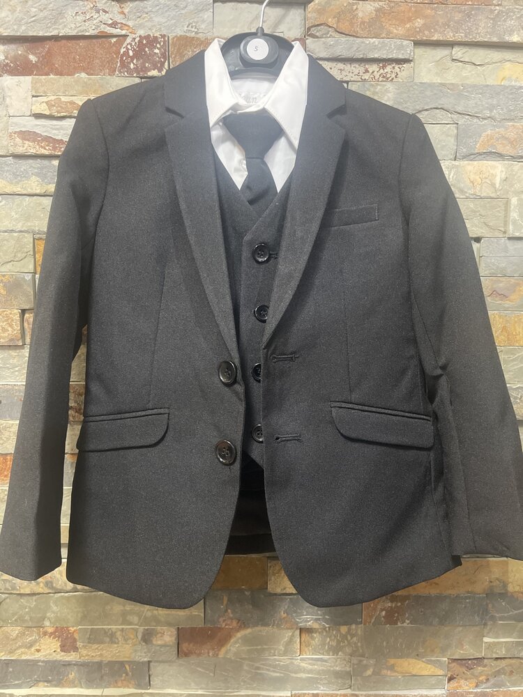 Black 5 Piece Suit