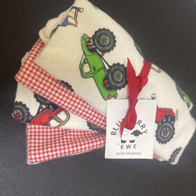 Red Monster Truck Burpee 4 Piece Set