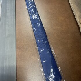 Navy Boys Solid Woven Tie