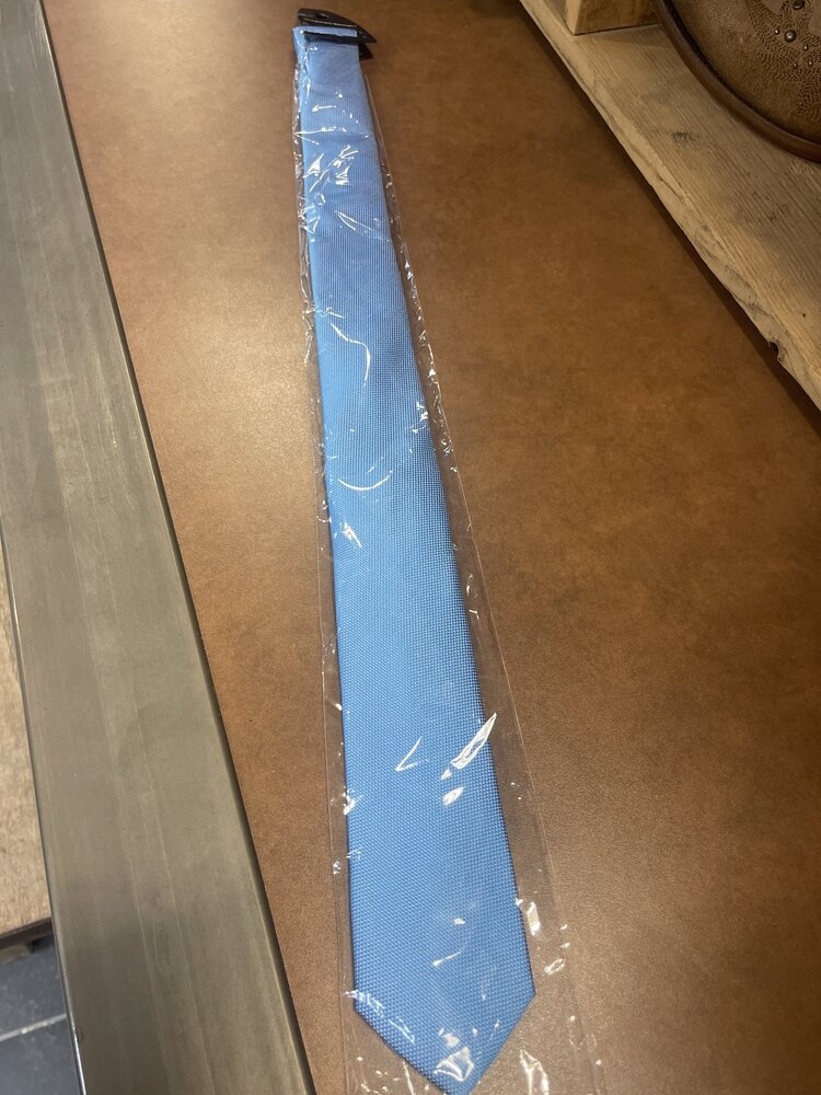 Cobalt Blue Boys Solid Woven Tie