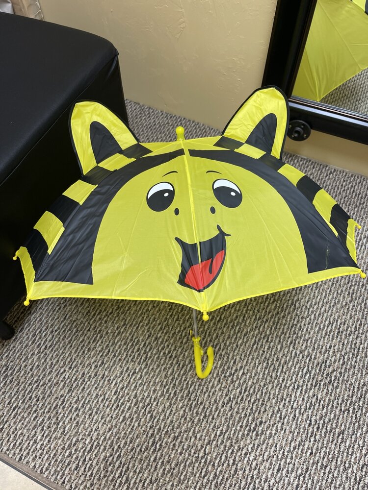 Kids Yellow Bee Umbrella