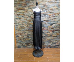 Black All Over Sequin Gown - Elements Unleashed