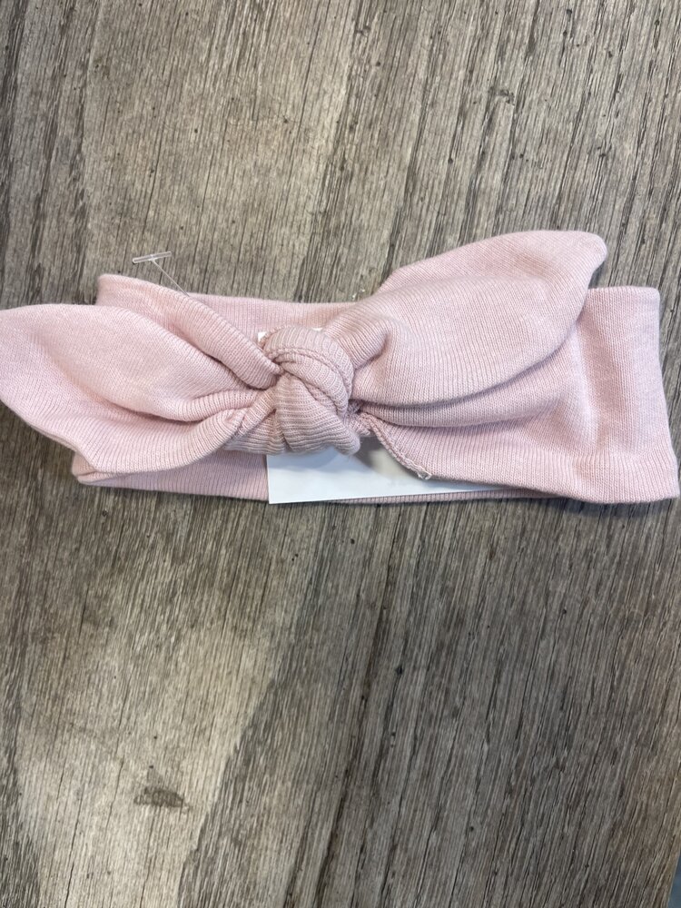 Lotus Pink Baby Headband, Size Infant