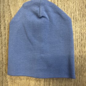 Indigo Blue Baby's Cotton Hat, Size NB-3M