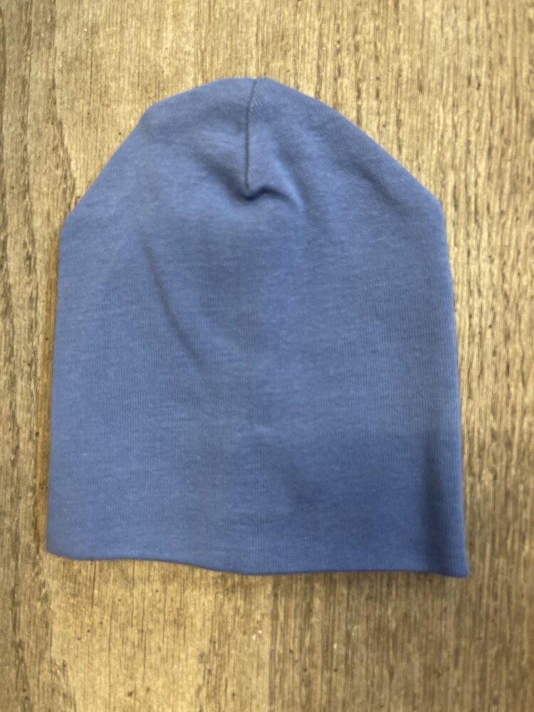 Indigo Blue Baby's Cotton Hat, Size NB-3M