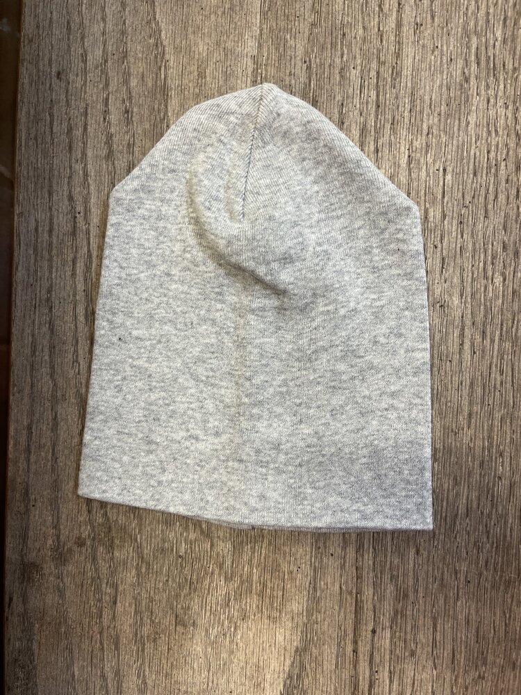 Heather Gray Baby's Cotton Hat