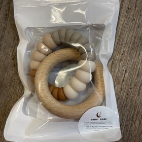 Rust Silicone Bead Teether