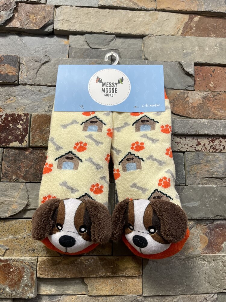 St. Bernard Socks, Size  6-48 Months