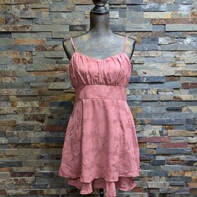 Speechless Pink Floral Print Fit and Flare Party Dress, Size XL
