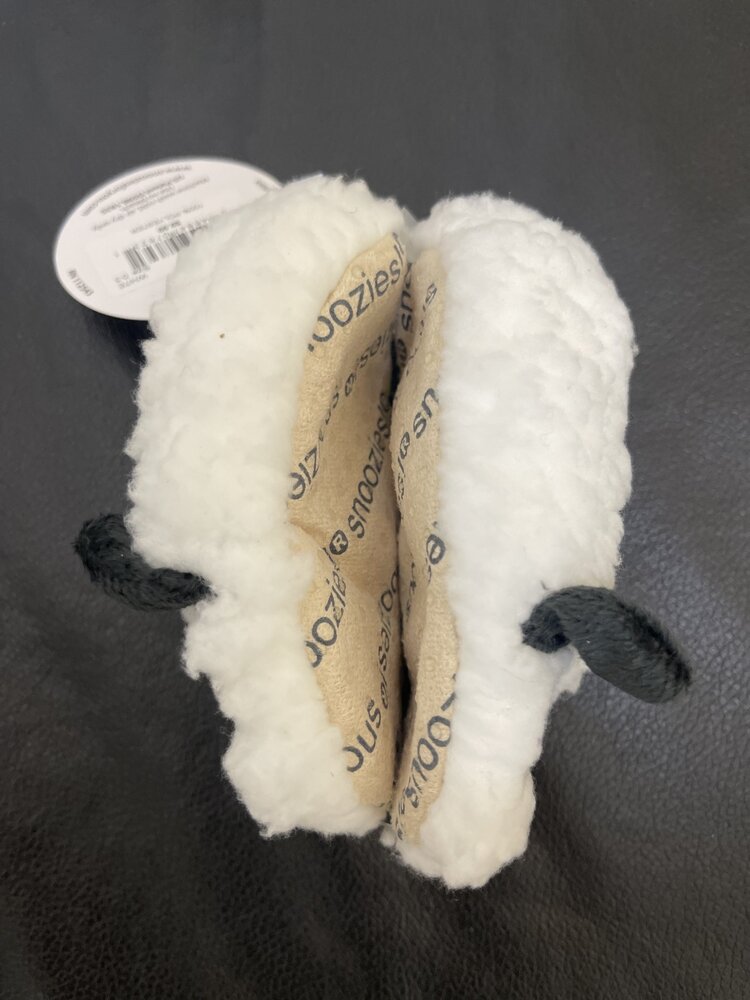 White & Black Panda Baby Slippers
