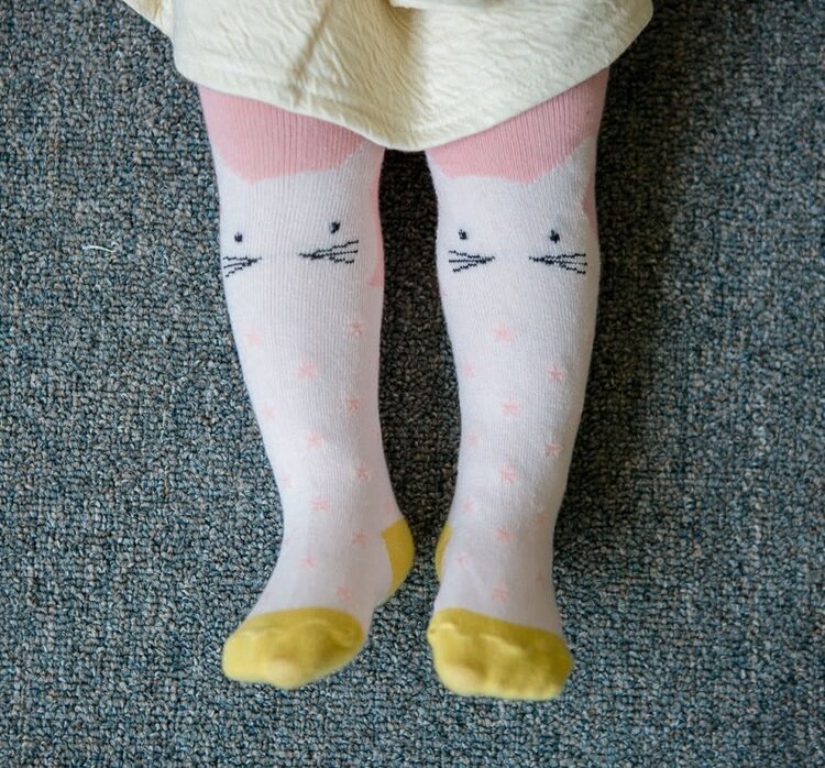 Pink Chloe Cat Girls Tights