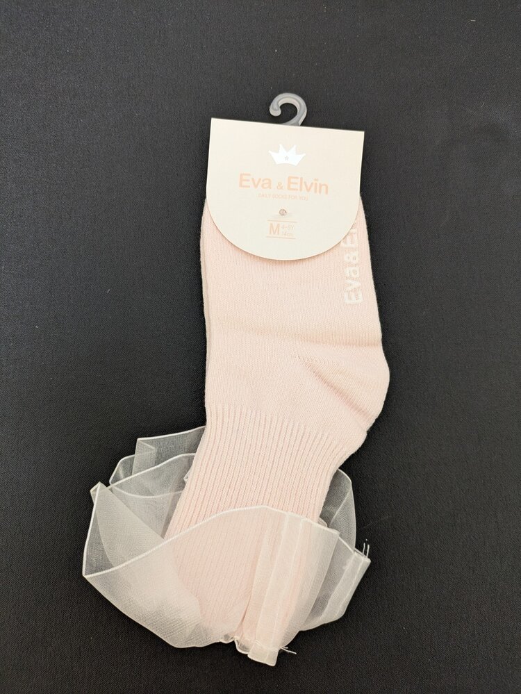 Pink Kid Tulle Dress Socks