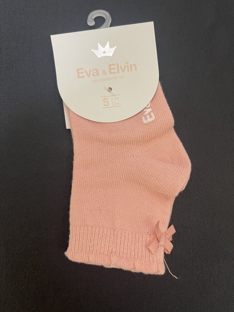 Pink Kid Ribbon Socks