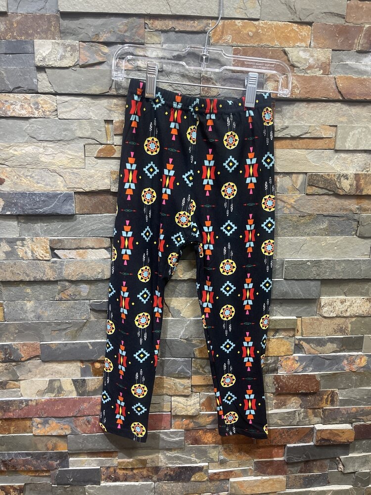 Black Dream Catcher Print Legging