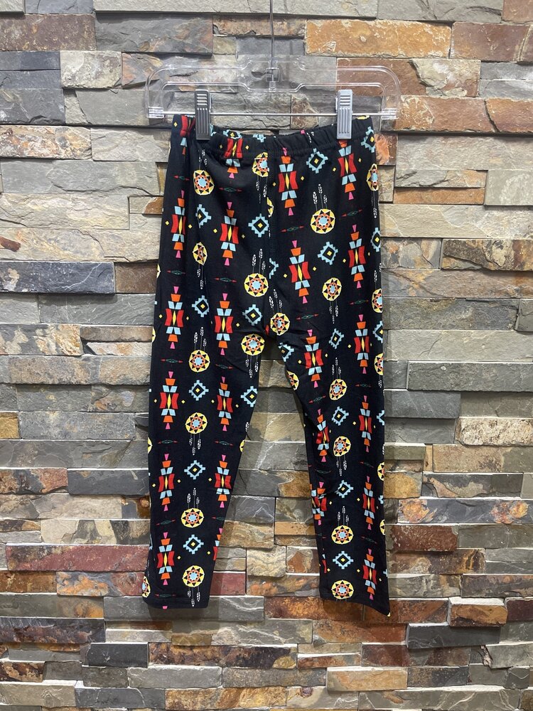 Black Dream Catcher Print Legging