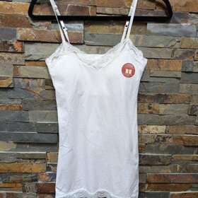 White Lace Cami, Size M