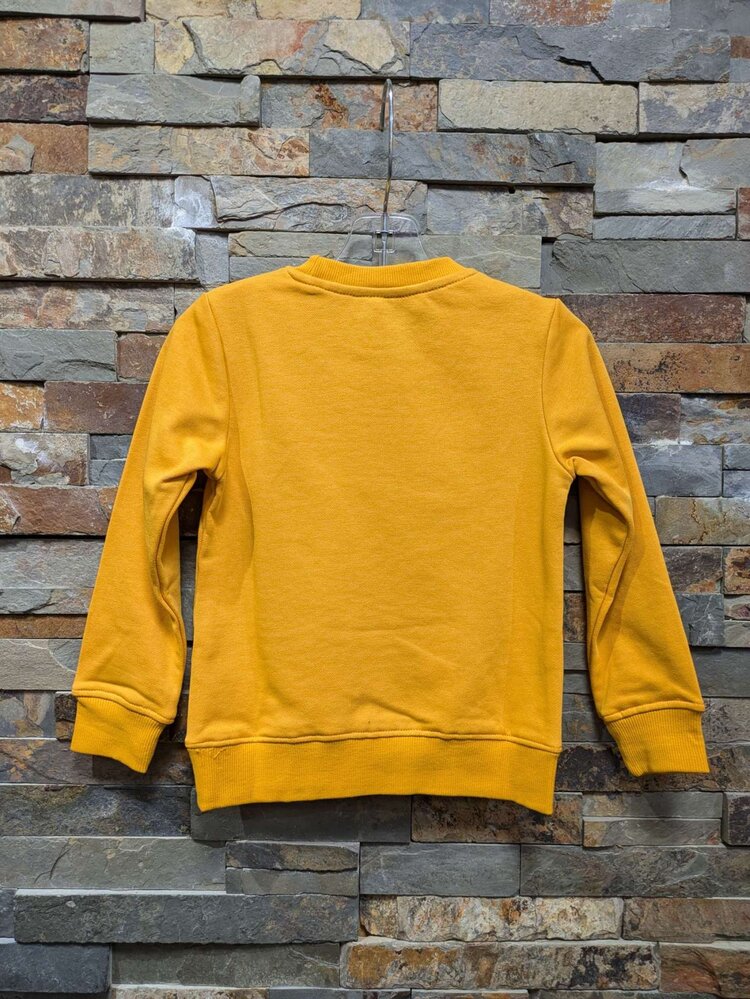 Bright Yellow Neenah Firetruck Crewneck Sweatshirt