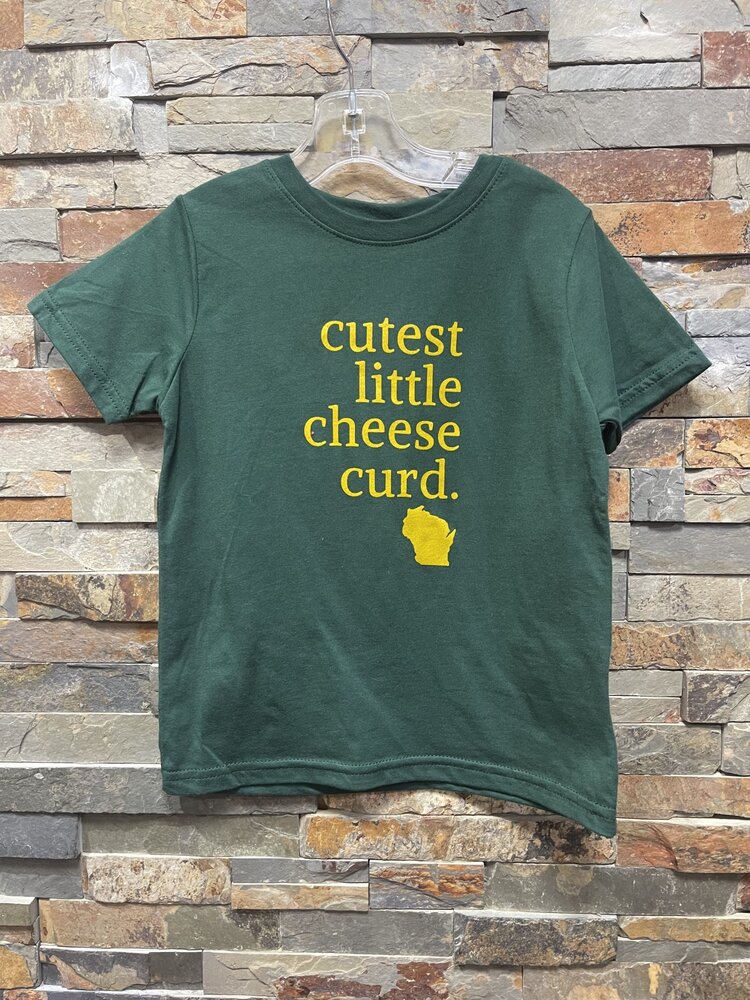 Green Cutest Little Cheese Curd T-shirt