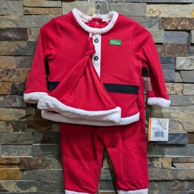 Red Santa Suit w/ Hat