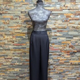 Black Wide Leg Dress Pants, Size 16
