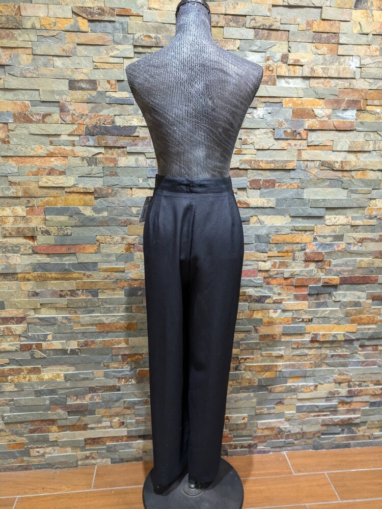 Black Wide Leg Dress Pants, Size 16