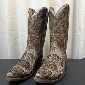 Corral Men's Corral Boots A4415 American Alligator, Size 12