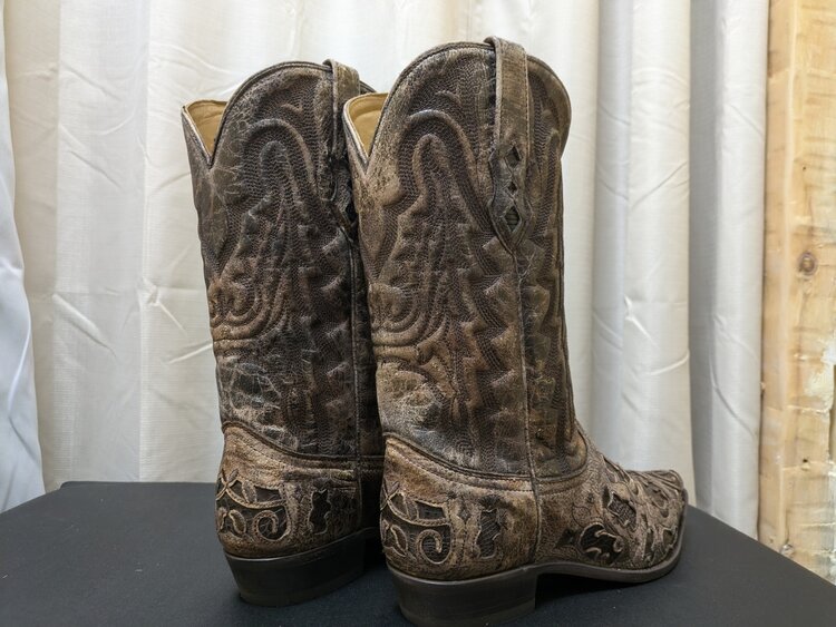 Corral Men's Corral Boots A4415 American Alligator, Size 12